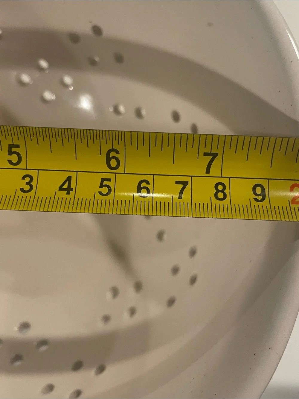 Rae Dunn FRESH Colander Kitchen Strainer Farmhouse Ceramic Full Size